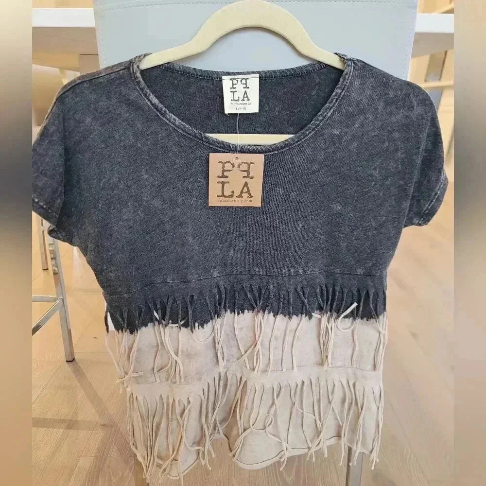 Fringe cotton top - Picture 2 of 4